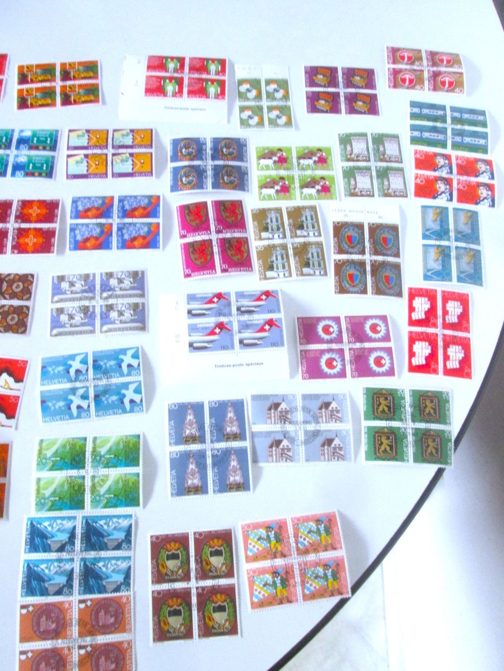 Alle Briefmarken: Vierzeiler gestempelt – Gebraucht aus Sementina von babucia 4