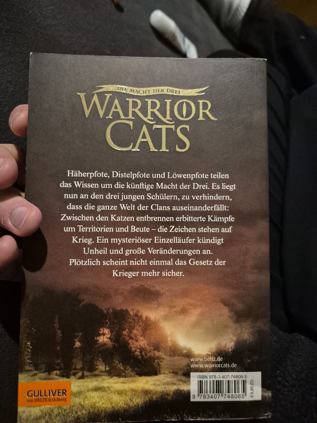 Libri: Warrior Cats - Zeit der Dunkelheit – Usato da Nürensdorf venduto da luc_9ksf 2
