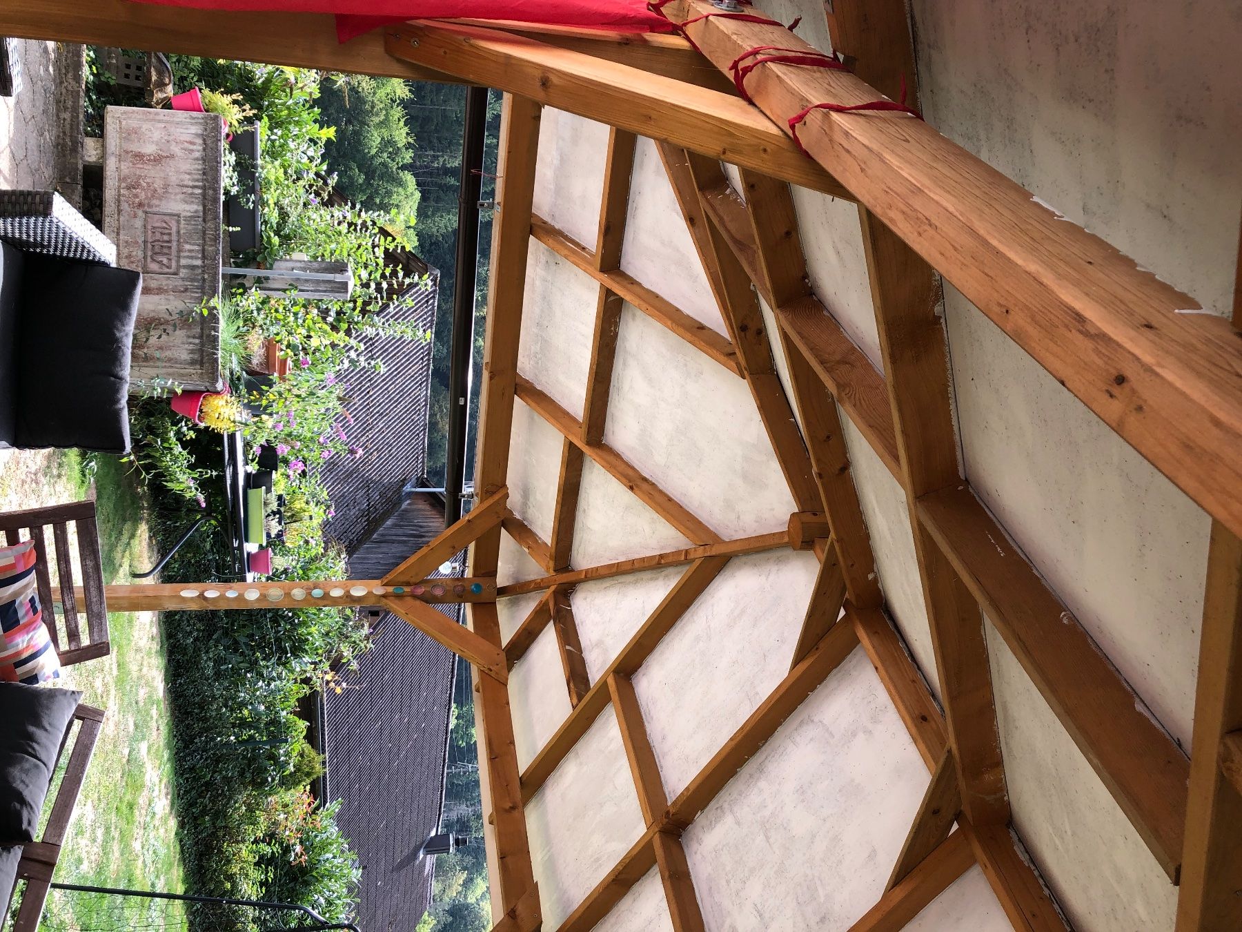 Casette da giardino & serre: Pavillon aus Holz mit Cordag Plane – Usato da Bärschwil venduto da novalu 3