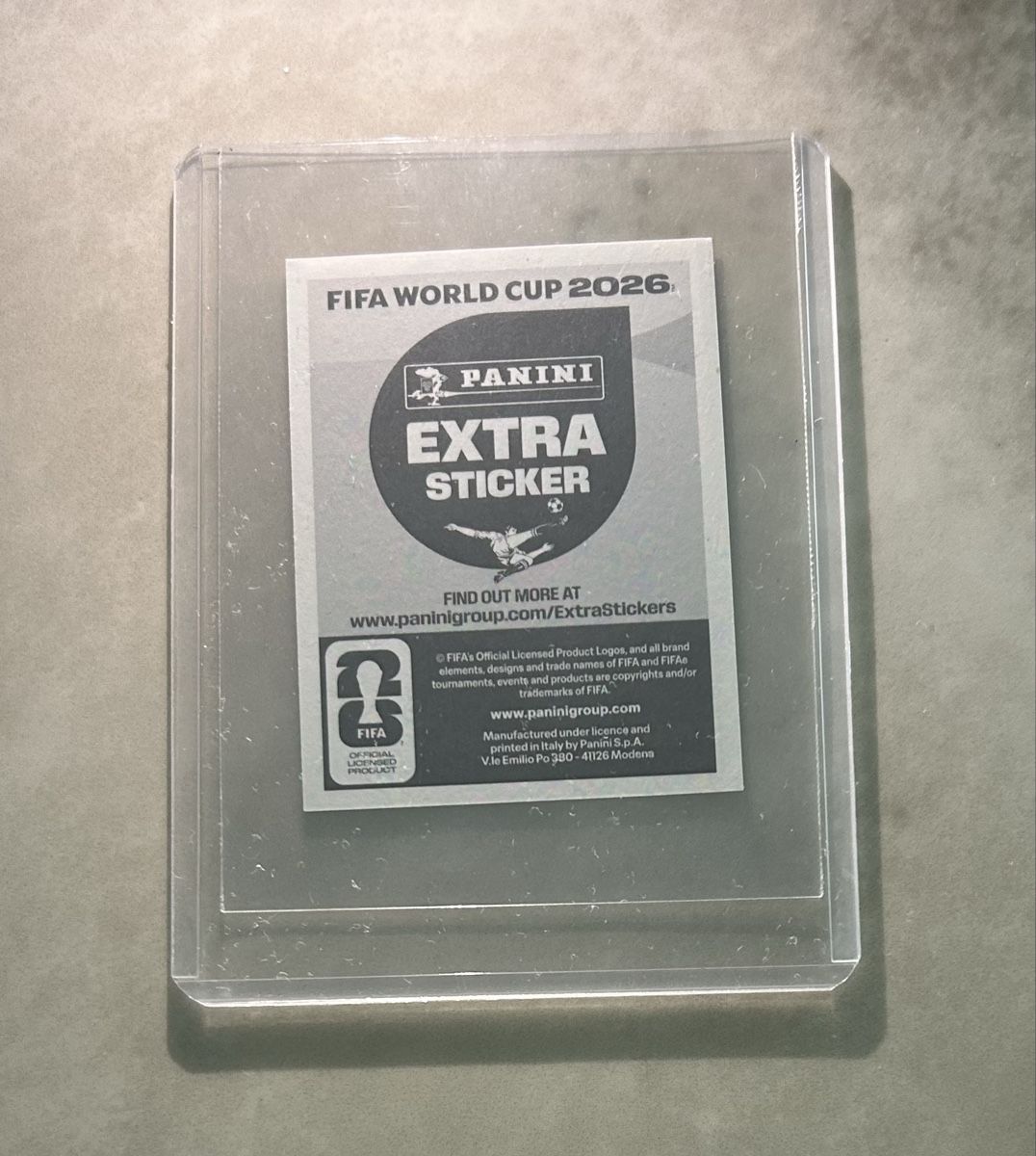 Panini Carte collezionabili: Panini 2026 Extra Sticker Kylian Mbappé – Nuovo (secondo la descrizione) da Opfikon venduto da Nerin 1