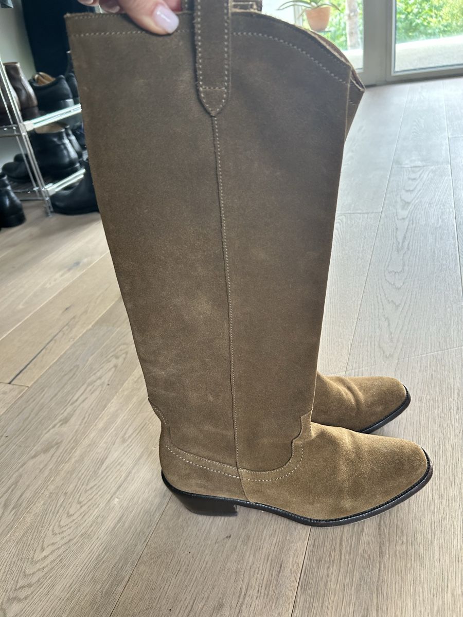 Damenschuhe: Bottes vanessabruno daim marron taille 37 occasion – Gebraucht aus Lully VD von Garance040 4