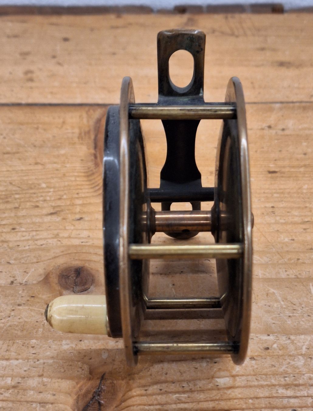 Tamburi & Mulinelli: Hardy Hercules 3 3/4 Lachsrolle ca.1890 – Usato da Aarberg venduto da Lemaxslahs 4