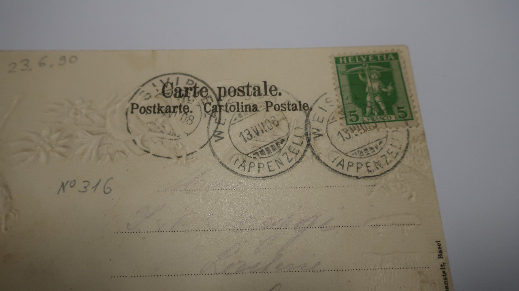 Cartes postales: Säntis Meteorologische Station  1908 – D'occasion à Cormoret par Pascalll2001 5