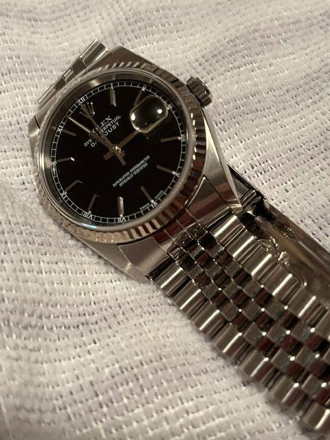 Rolex Uhren: Rolex Datejust 36mm schwarz 16234 – Gebraucht aus Kreuzlingen von Mio16 2