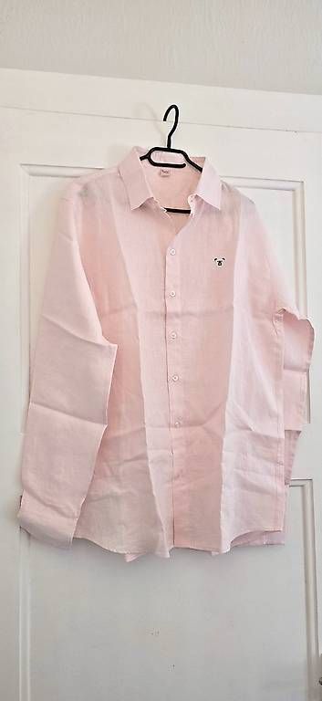 Camicette: Chemise en lin rose clair - Taille S – Nuovo e nell'imballaggio originale da Penthalaz venduto da Jojolap 1