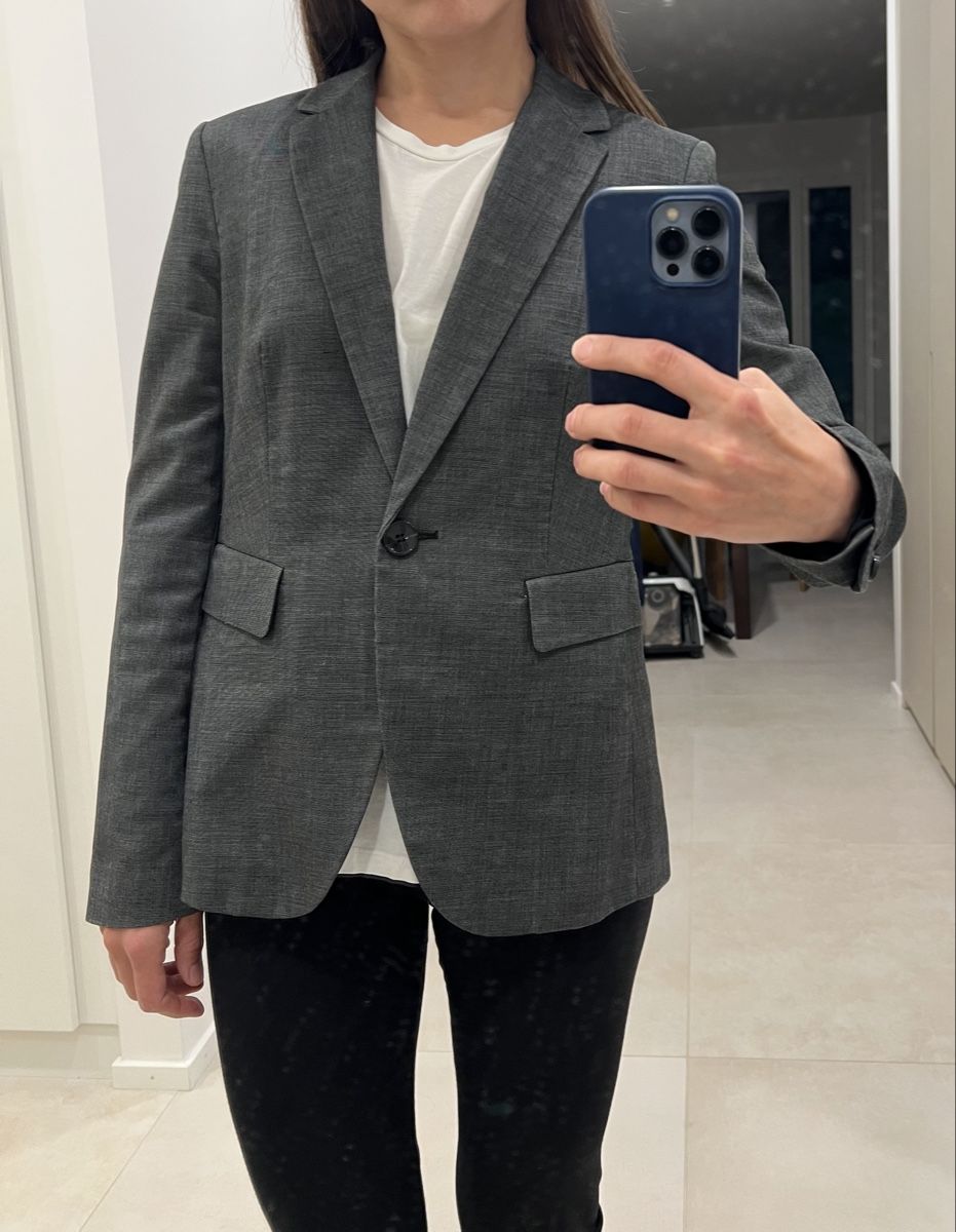 Zara Giacche: Zara blazer- S size - grey – Nuovo (secondo la descrizione) da Corsier GE venduto da Karol_save_planet