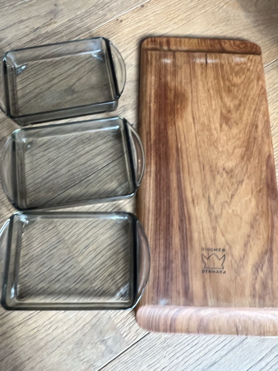 Plateaux: Dänisches Digsmed Teak Holz Serviertablett – D'occasion à Uerikon par Saffagirl 8