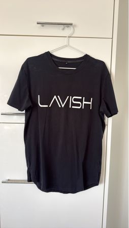 Herren T-Shirt, Gr. M Lavish schwarz akzeptabler Zustand