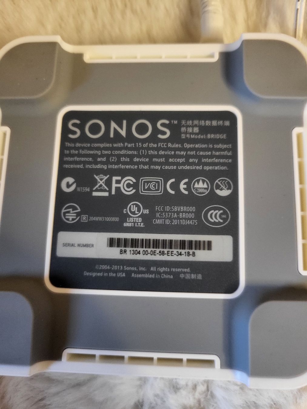 Sonos WiFi: Sonos Bridge - Wireless Speaker System - – Usato da Flawil venduto da Hamdia12 2