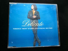 CD-S TERENCE TRENT D'ARBY/DES'REE: Delicate, 1993, 4 tracks