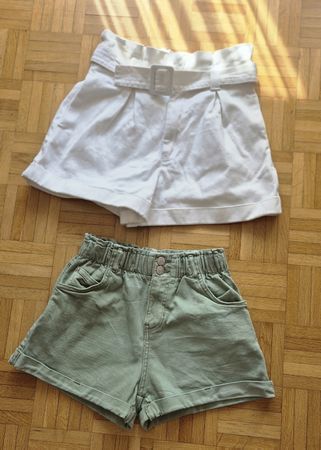 2 Shorts Damen Zara Bershka Grösse S 36