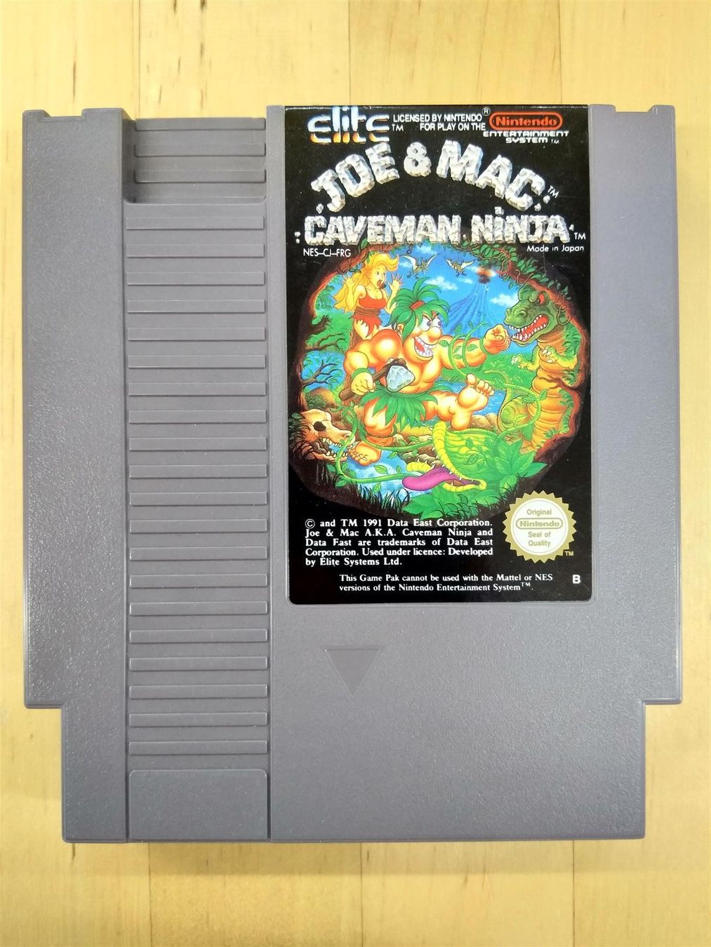 Nintendo Giochi: Joe & Mac Caveman Ninja - Nintendo NES – Usato da Frauenfeld venduto da pakuw1