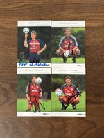 4 Bayern München Autogrammkarten