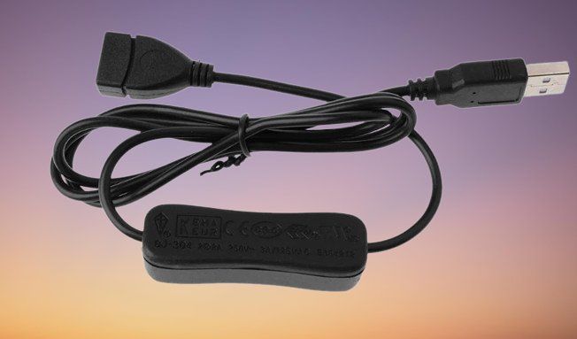 Cavi: Câble USB avec interrupteur on/off, 1m – Nuovo e nell'imballaggio originale da Yverdon-les-Bains venduto da rogi80