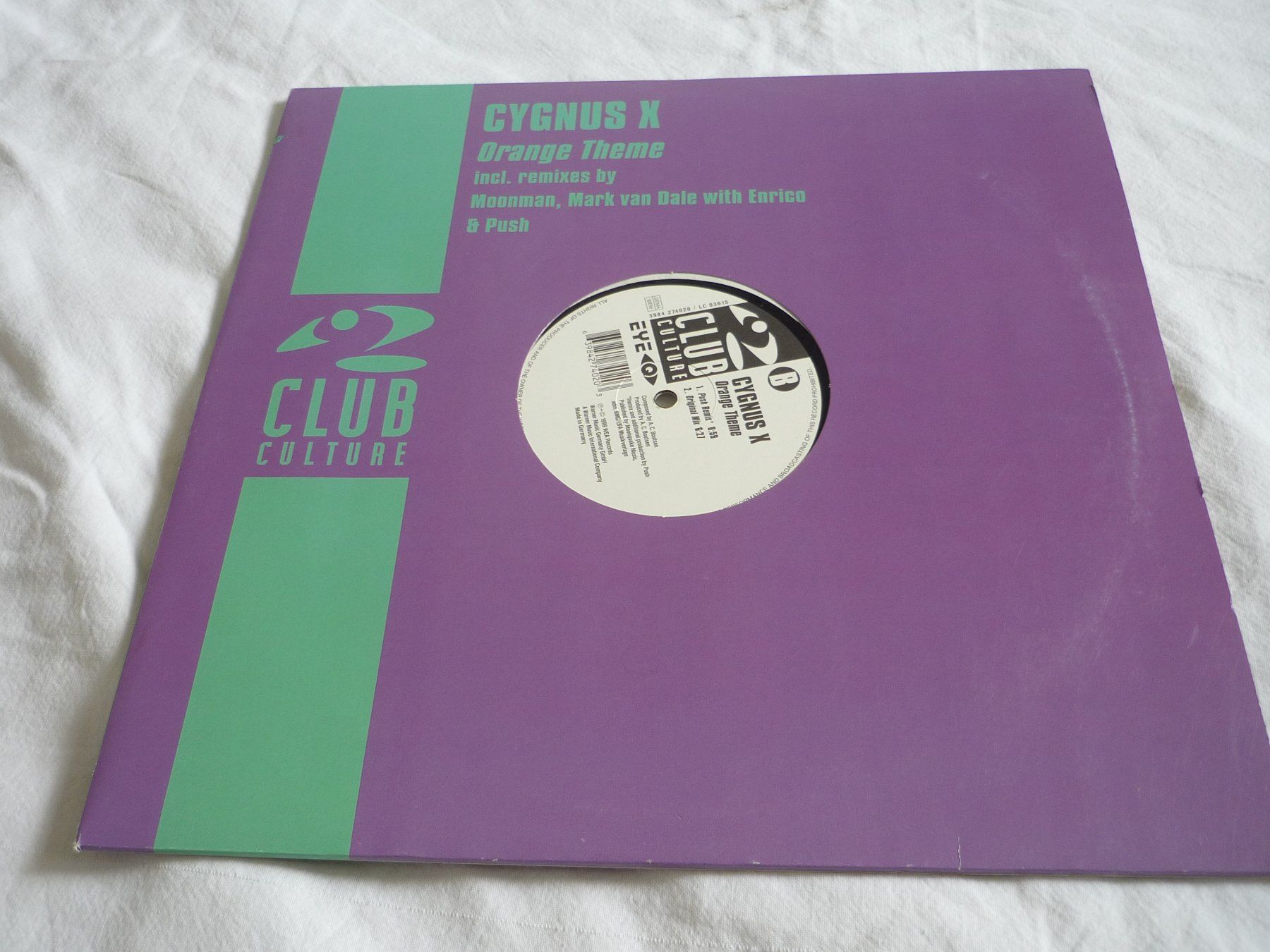 Dischi in vinile: Rare Techno Vinyl - Cygnus x - orange theme - schiller – Usato da Beringen venduto da Flatretriever