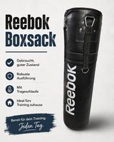 Reebok Heavy Leather Boxsack  Profi-Qualität  robust