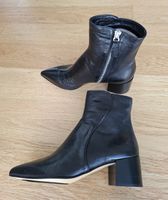 Pomme d'Or Leder Stiefeletten Schwarz Gr 38 neuwertig!