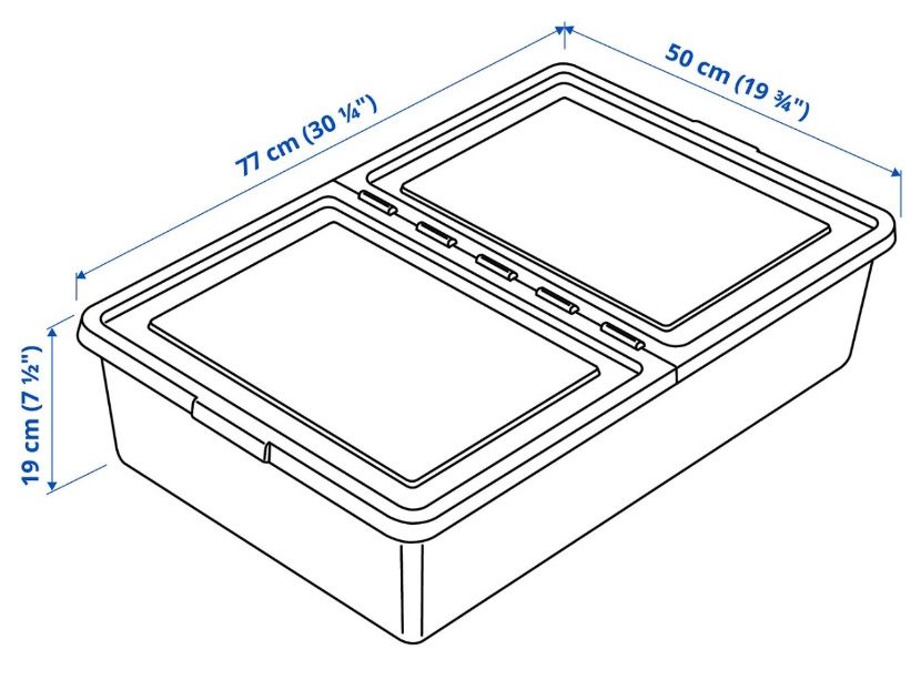 Ikea Behälter & Ähnliches: IKEA Aufbewahrungsbox mit Deckel – Gebraucht aus St. Gallen von Niky2609 3