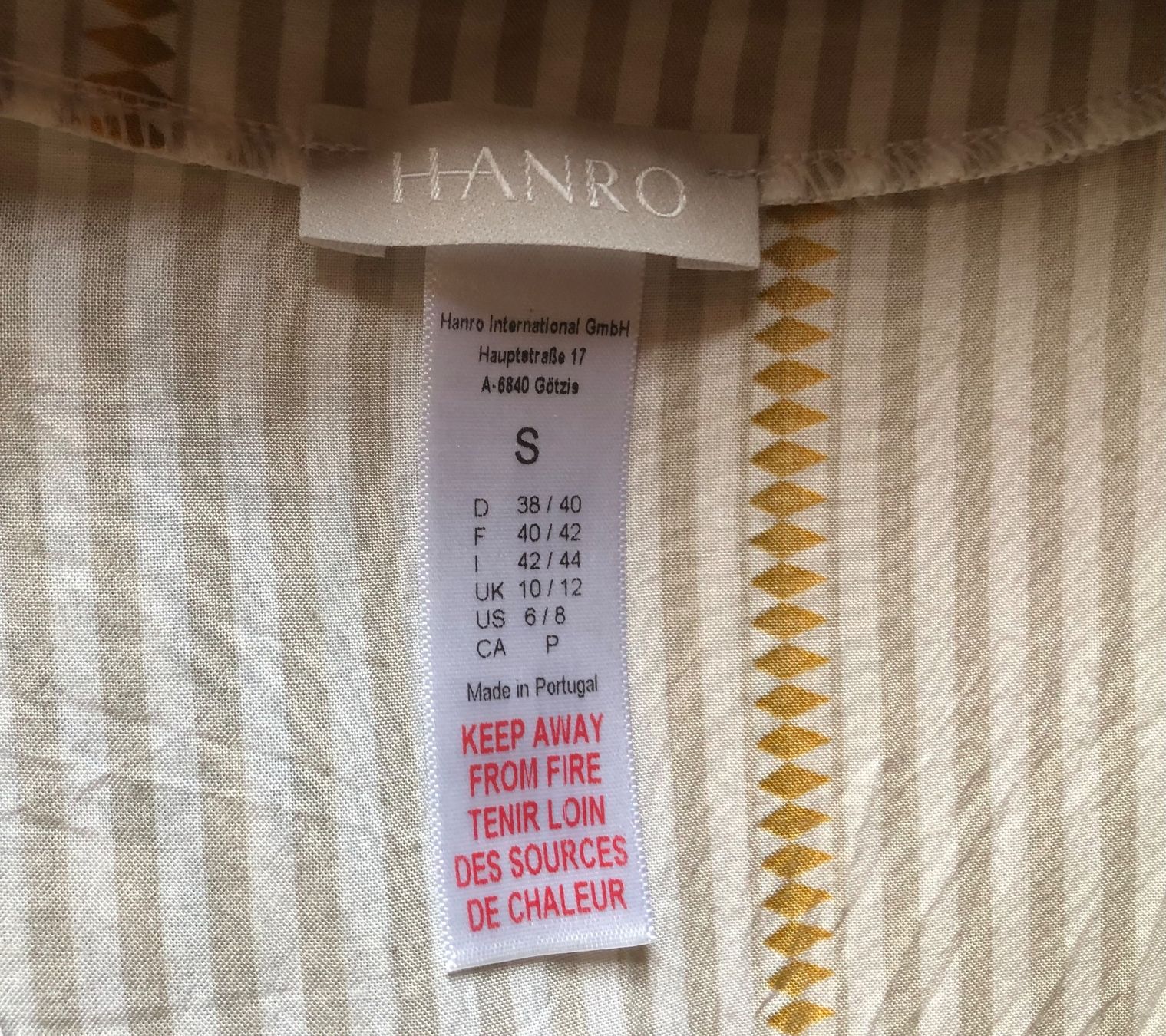 Hanro Chemisiers: BLUSE von Hanro, neu! – Neuf (Voir description) à Mühlebach (Goms) par chr_q6d8 2
