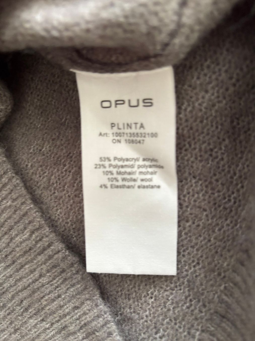 Opus Pullover & Sweatshirts: OPUS Pullunder mit Mohair neuwertig – Neu (gemäss Beschreibung) aus Merishausen von yourdream 7