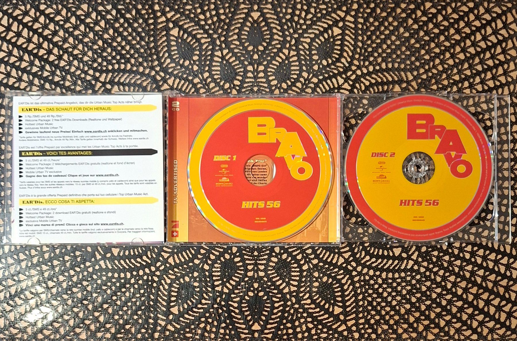 CDs: Bravo Hits 56, Doppel CD, 2007, Hit Compilation, Sampler – D'occasion à Amriswil par Celini3 2