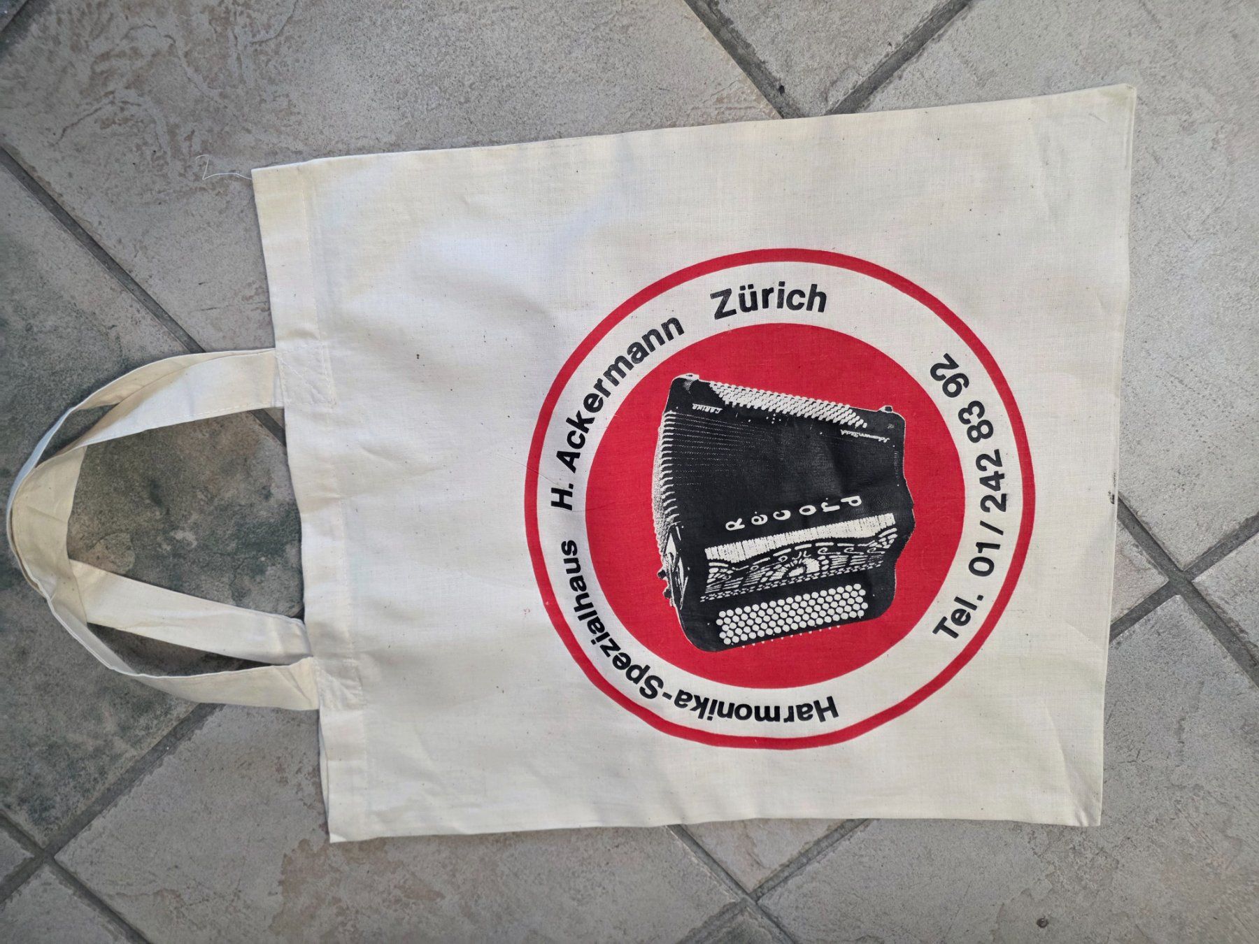 Borse: Jute Einkaufstasche, Werbung vor 40 Jahren – Nuovo (secondo la descrizione) da Rotkreuz venduto da Kellermusik