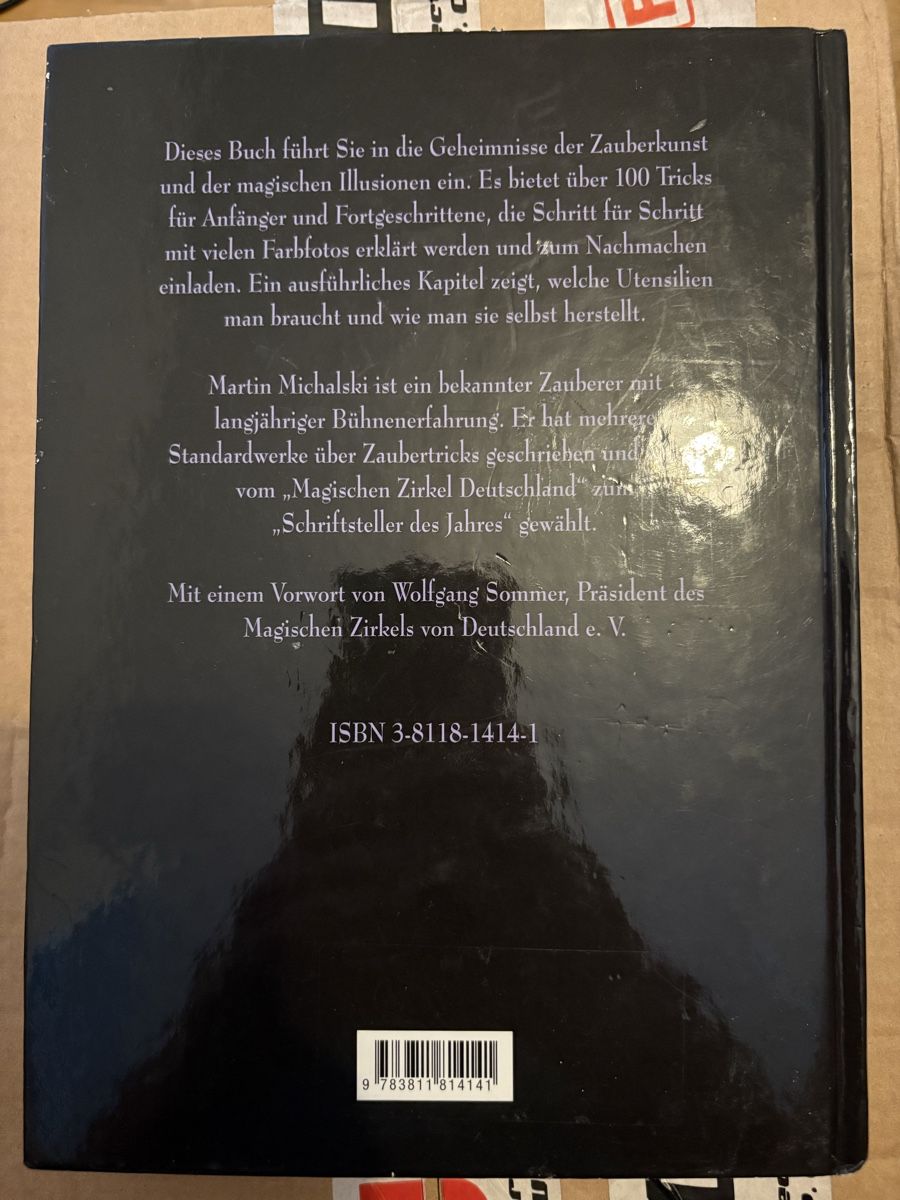 Bücher: Das grosse Buch vom Zaubern – Gebraucht aus Zuchwil von simge_1907 1