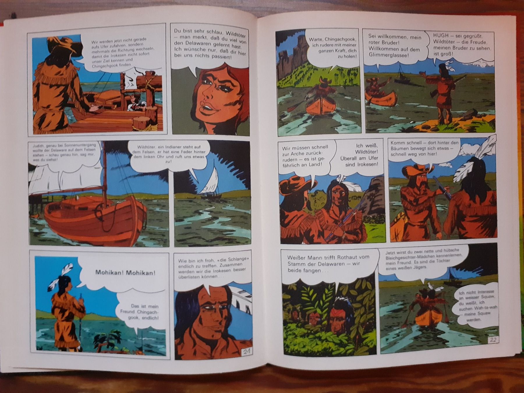 Fumetti: Der Wildtöter / Lederstrumpf Comics v. B. Meyer/Helga Grein – Usato da Basel venduto da Luge 3