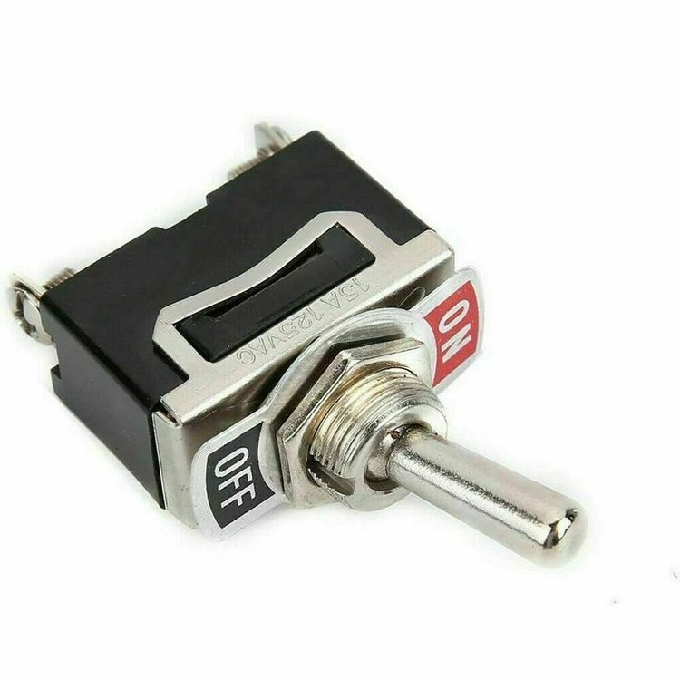 2 Stück DPDT Kippschalter 12V 16A - 6-polig Für Motorsteuerung