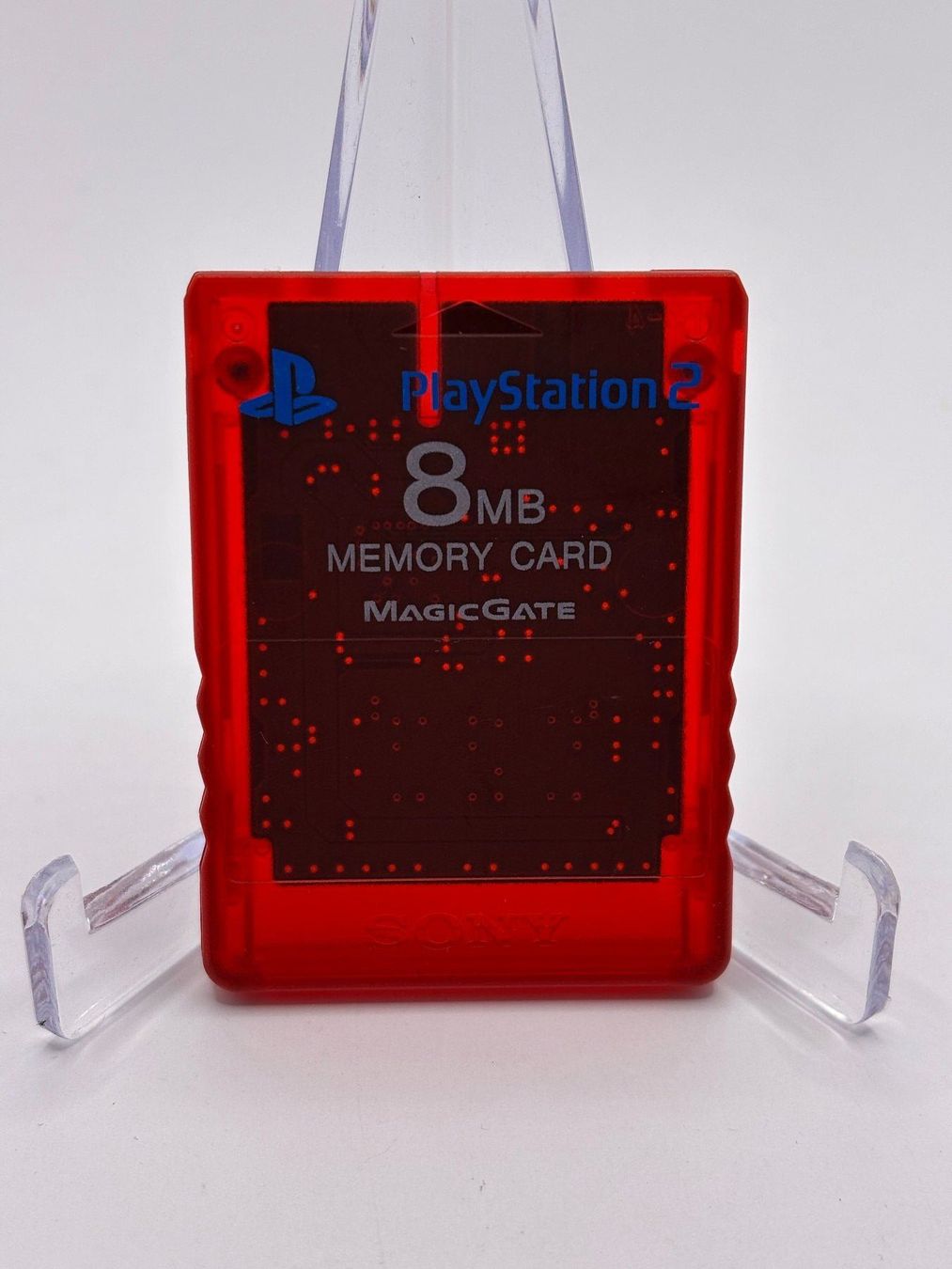 Sony Memory unit & Memory card: PS2 - Memorycard - MagicGate - rot – Usato da Allschwil venduto da Bullach