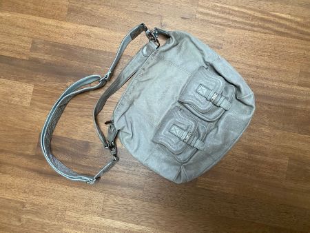 Leder Handtasche Umhängetasche Marke: Schutzengel