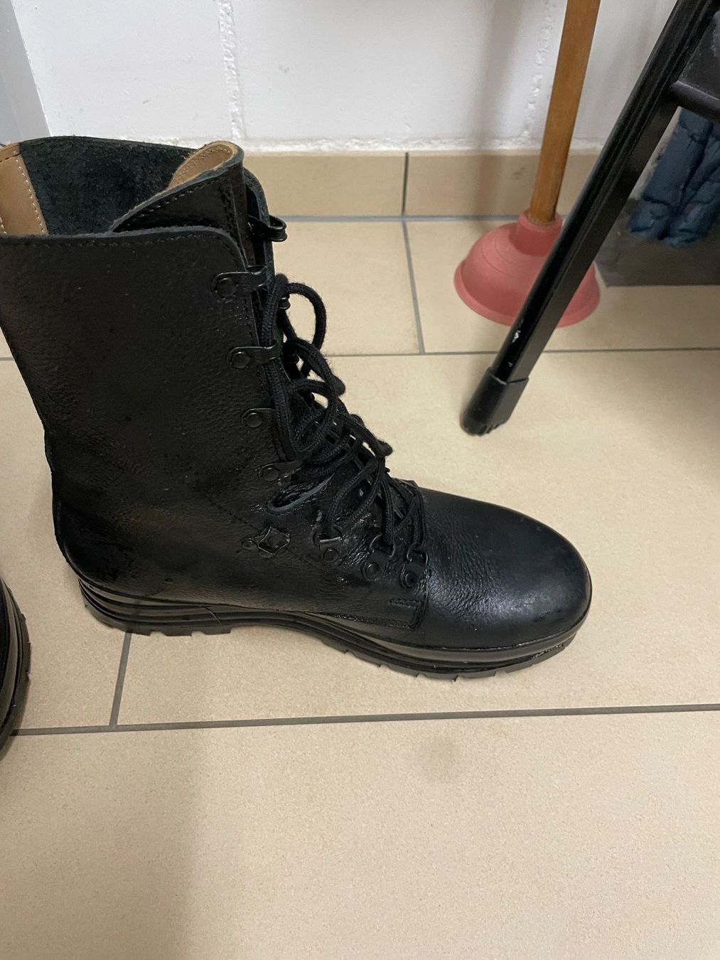 Schweizer Armee Scarpe da uomo: Militärschuhe KS 90 – Usato da Ormalingen venduto da ced.fiech 1