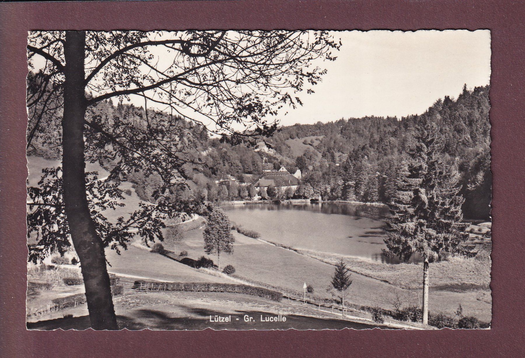 Cartoline postali: LÜTZEL - LUCELLE - 1965 – Usato da Pully venduto da nicecards