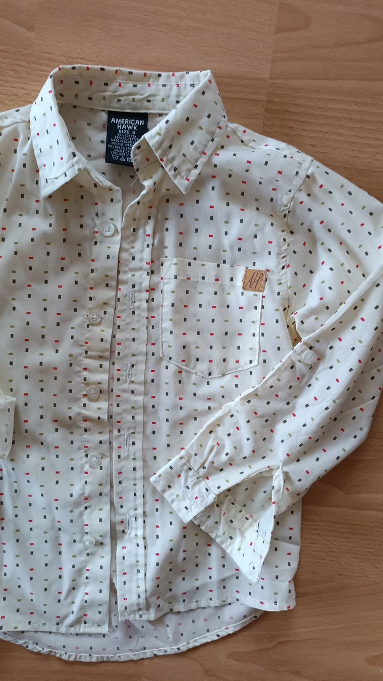 Camicie, T-shirt & Polo: Hemd Langarm/ 116-122 – Usato da Flims Dorf venduto da ali_8n8q 1