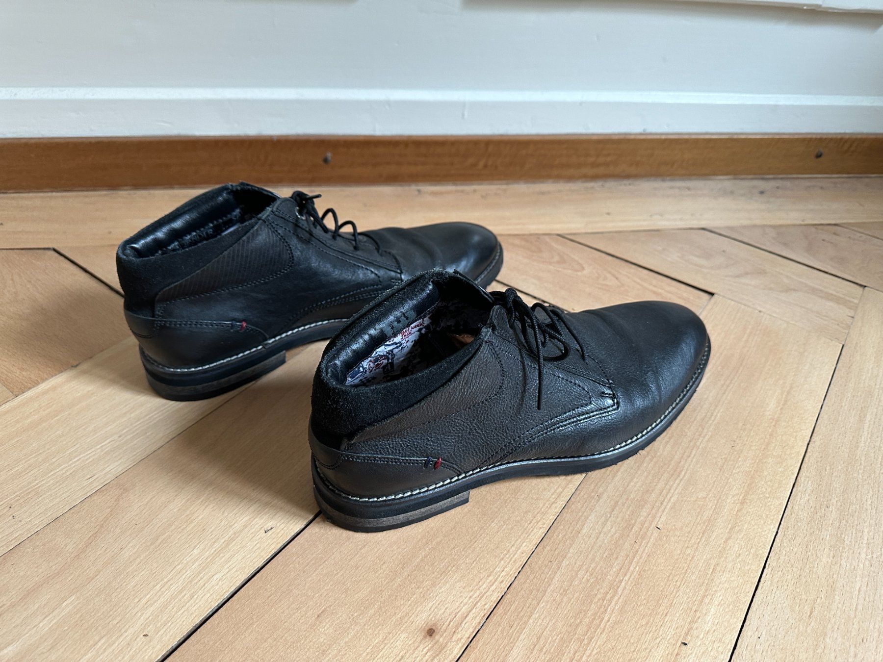 Salamander Herrenschuhe: SALAMANDER - Leder Halbschuhe schwarz 42 – Gebraucht aus Zürich von Diazaio 2