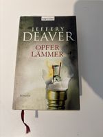 Jeffery Deaver - Opferlämmer, neuwertig