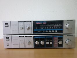 Sanyo - JA220 + JT-230L (classic 1984) Ampli. avec Radio