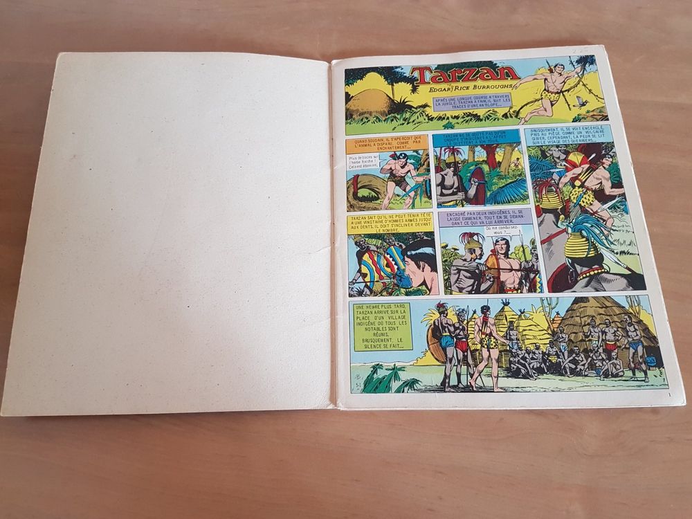 TARZAN 63 (1973) éditions mondiales del duca paris BD ancienne