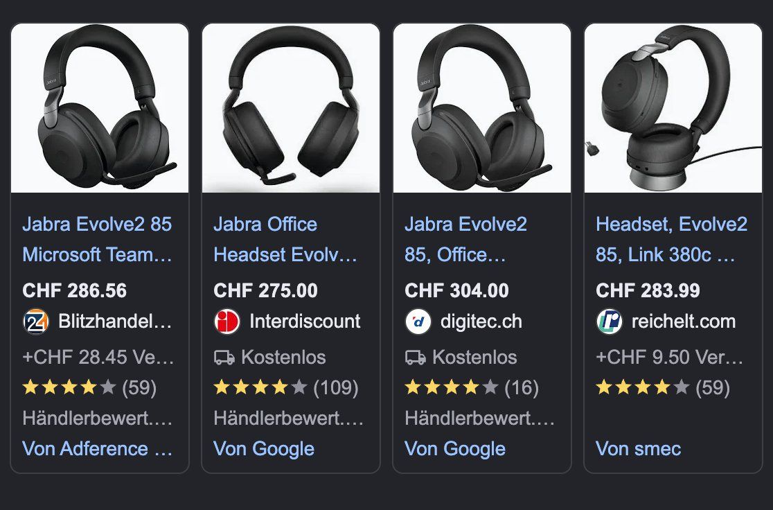 Jabra Kopfhörer: Jabra Over-Ear Evolve2 85 – Neu (gemäss Beschreibung) aus Sursee von new_6hny 9