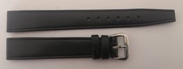 Bracelet cuir noir vintage pour montre dame, 13mm