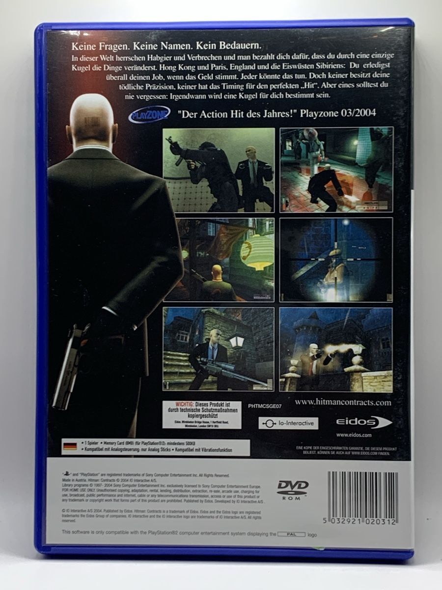 Sony Spiele: Hitman Contracts - Playstation 2 – Gebraucht aus Ostermundigen von RG-Collector 1