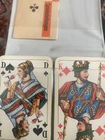 Vintage Spielkarten mit Spielanleitung