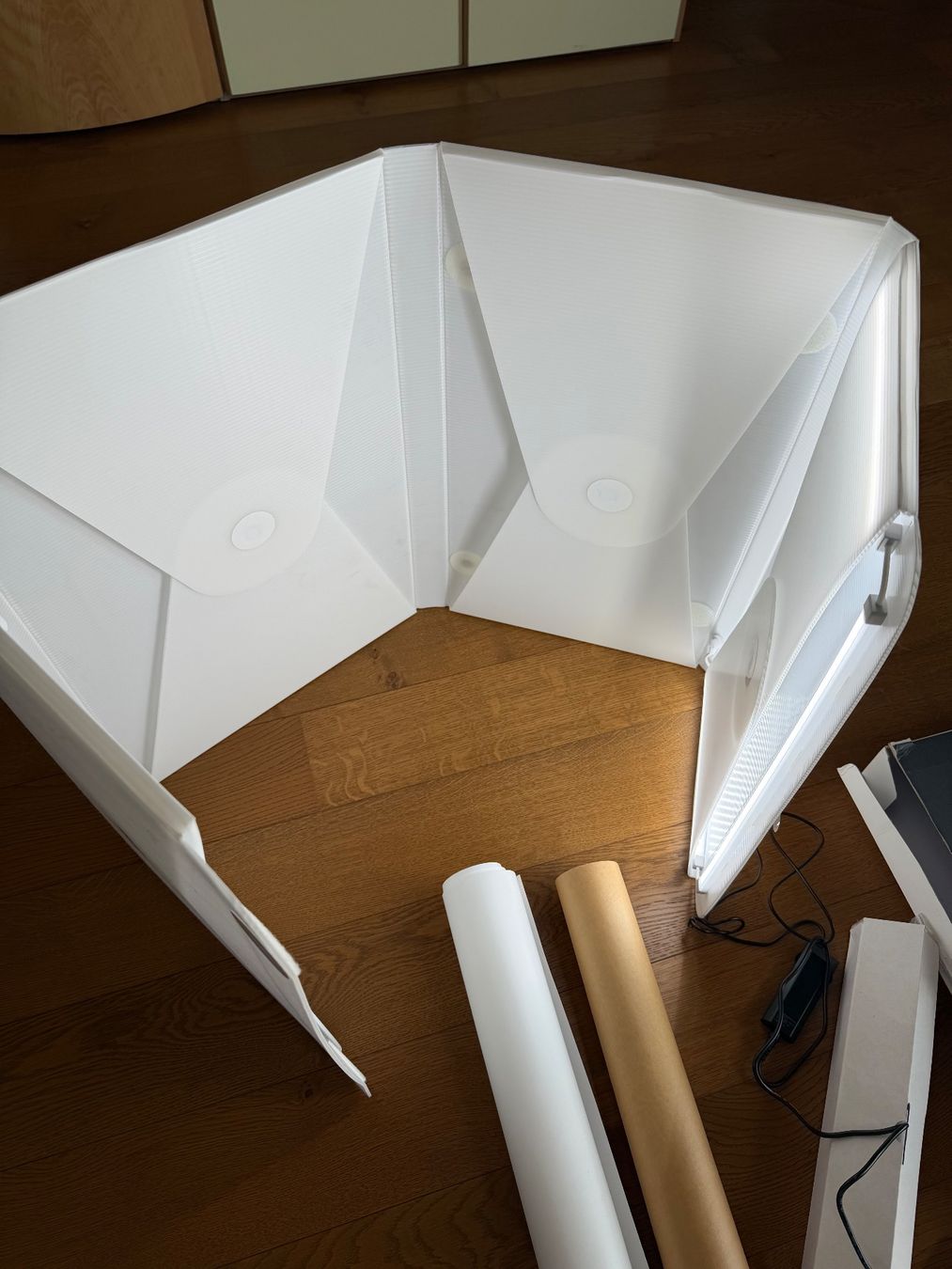 Laboratorio & Camera oscura: Orangemonkie Foldio 3 portable Light Box – Usato da Bassersdorf venduto da Sandy456 4
