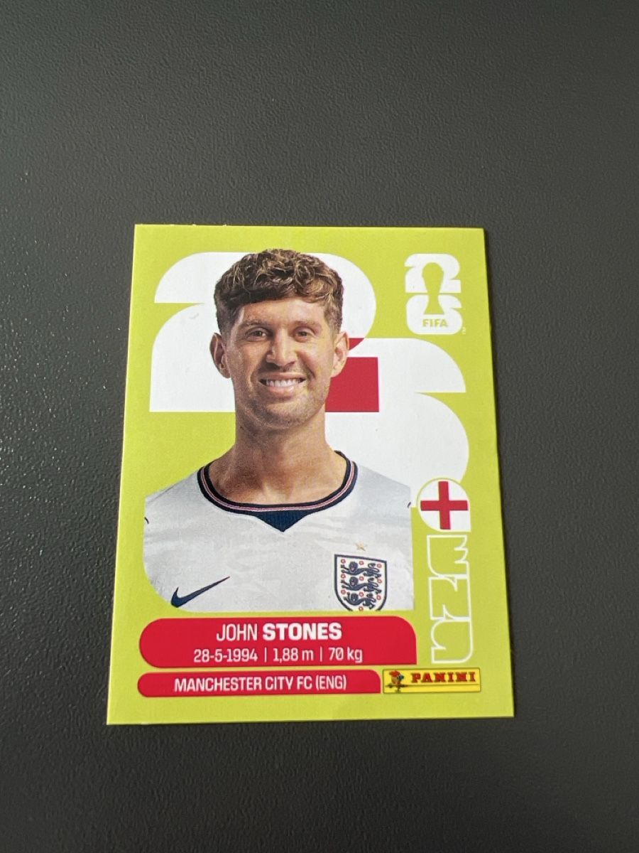 Panini Carte collezionabili: John Stones ENG 3 Panini WM 2026 – Nuovo (secondo la descrizione) da Möhlin venduto da fl433