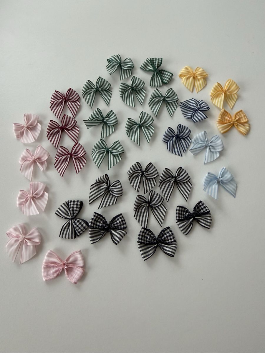 Stoffe: Stoff Schleifen  Set, Mini Schleifen – Neu (gemäss Beschreibung) aus Winterthur von tat_ky5h 3