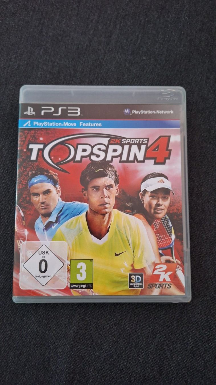 Sony Giochi: Top Spin 4 - PS3 – Usato da Altstätten SG venduto da GGsGameshop