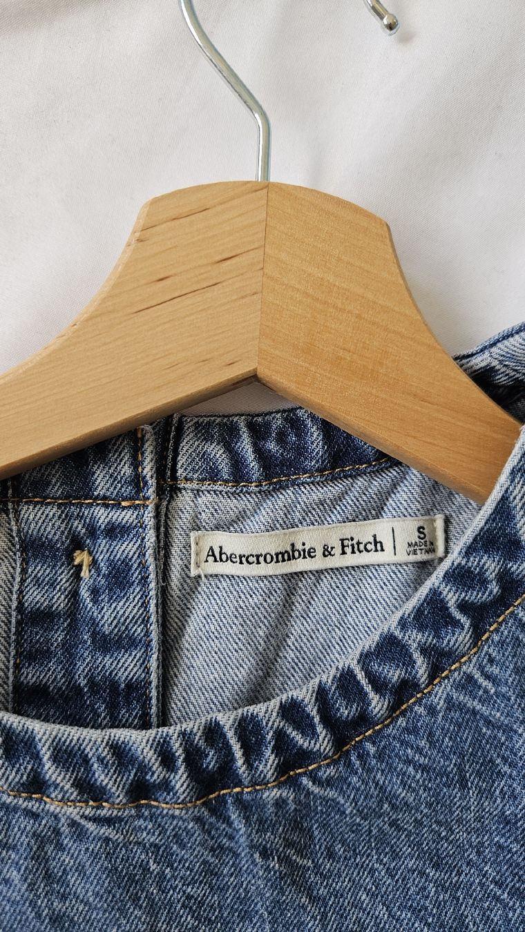 Abercrombie Gilet & Giacche senza maniche: Jeansweste Abercrombie & Fitch – Nuovo (secondo la descrizione) da Zürich venduto da AlineW 2