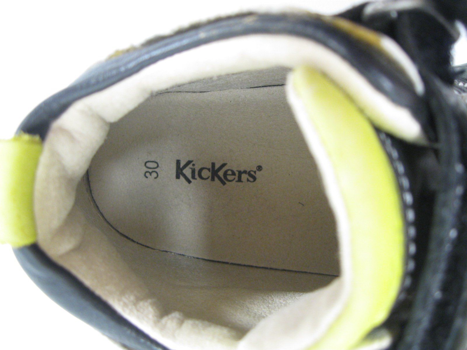 Kickers Schuhe für Jungen: KICKERS Leder Stiefelette EU 30 Klettverschluss Halbschuh – Gebraucht aus Romanshorn von samo1974 5