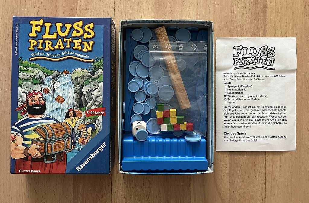 Ravensburger Giochi: Fluss Piraten Kinderspiel – Nuovo (secondo la descrizione) da Riehen venduto da alisha.