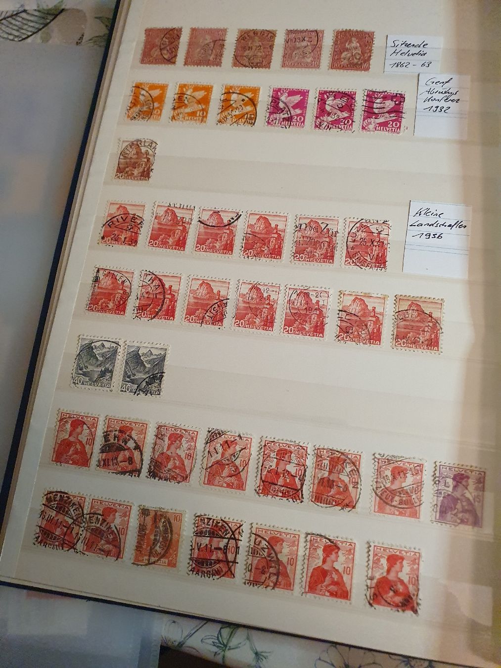 Tous les timbres: CH Briefmarken ab Rayon – D'occasion à Belp par Liacheyenne 5